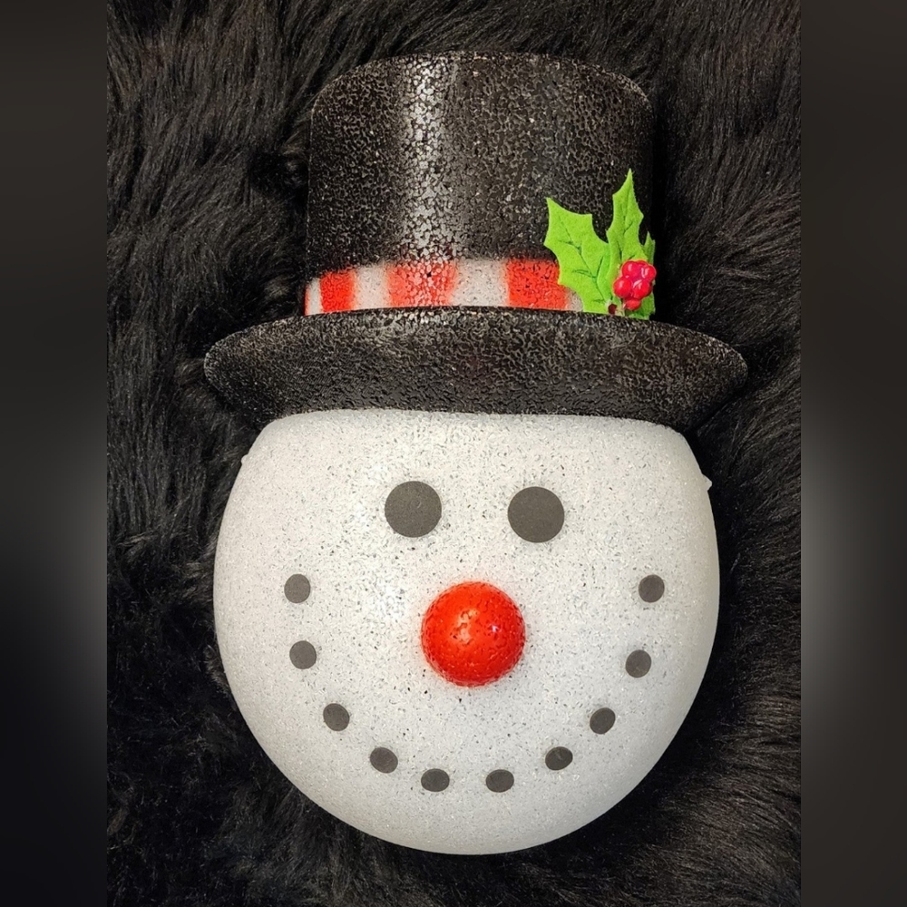 Snowman Outdoor Porch Light Cover